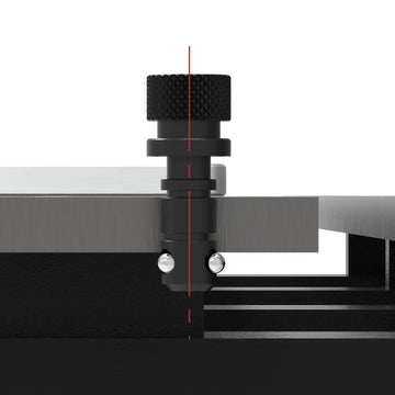 Three locking Acero balls move outward to lock the bolt in position.