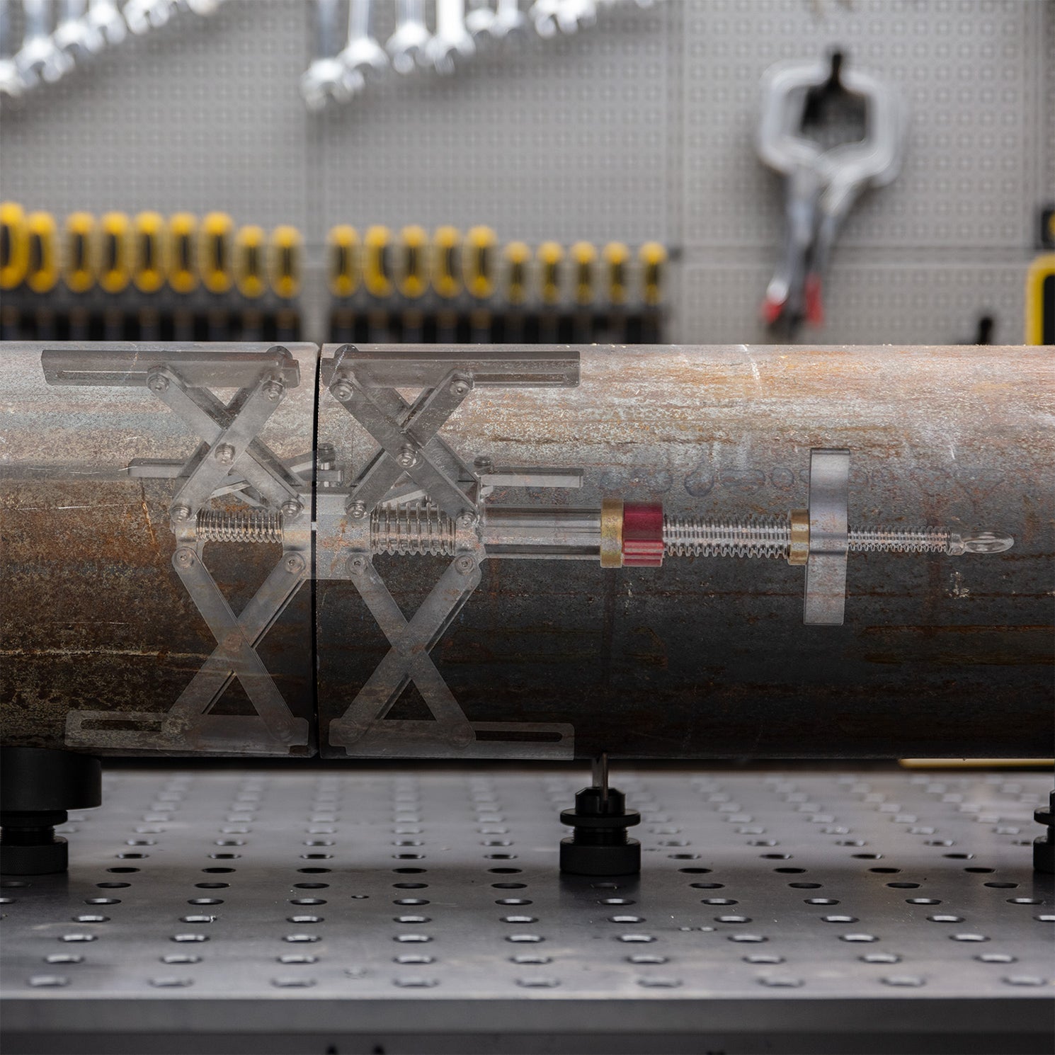 Prensas de Ajuste Interno para Tuberías "The Spider"