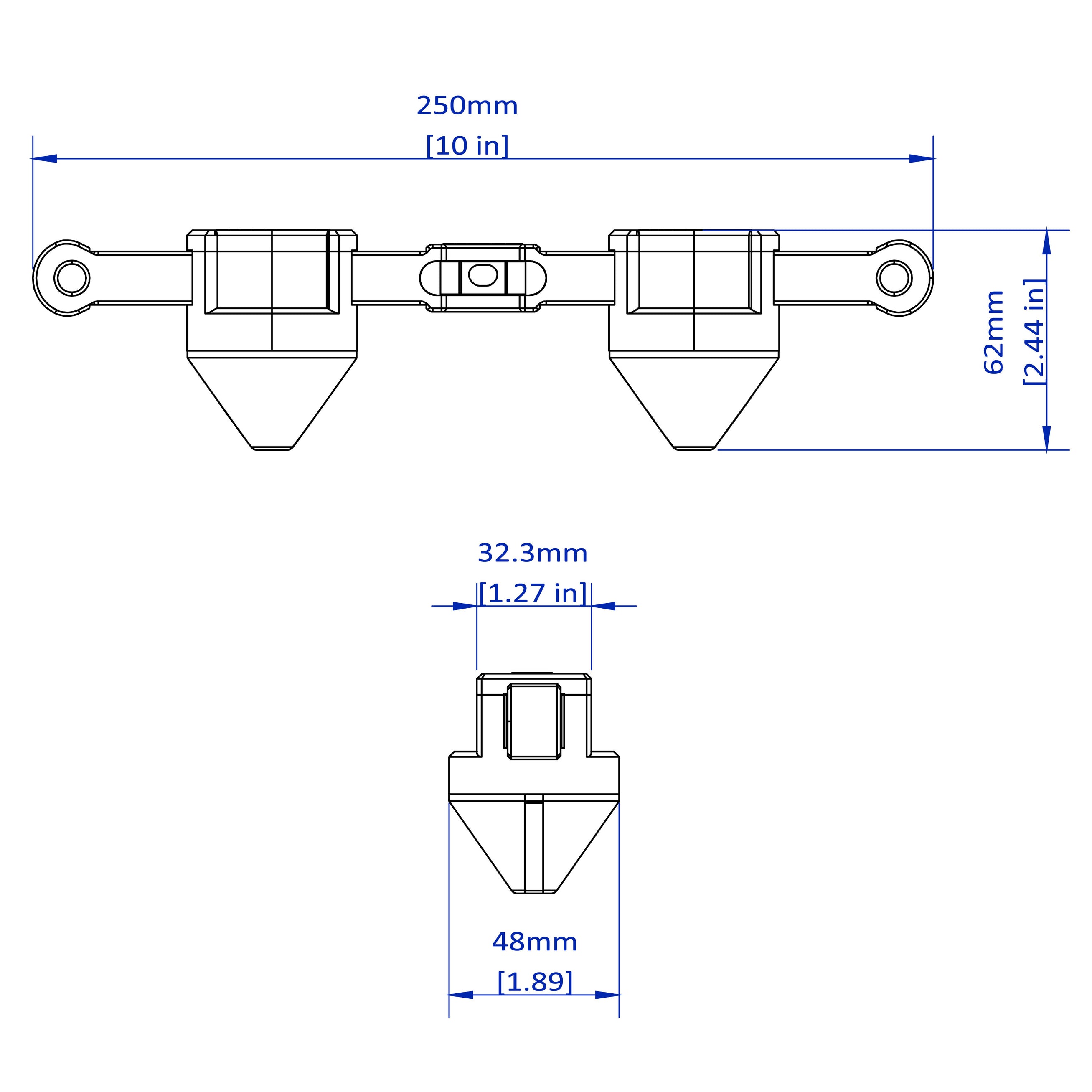 Kit de Combo de Cabezal de Centrado Magnético para Tubería y Pasadores de Alineación