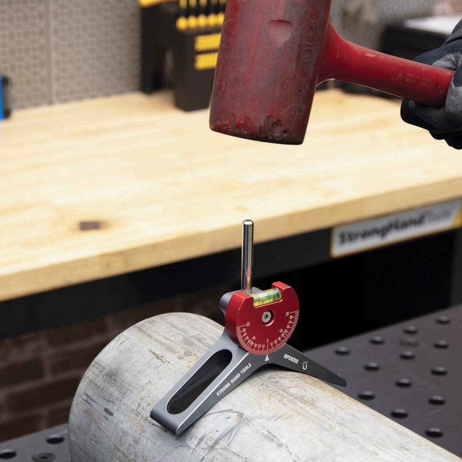 Kit de Combo de Cabezal de Centrado Magnético para Tubería y Pasadores de Alineación