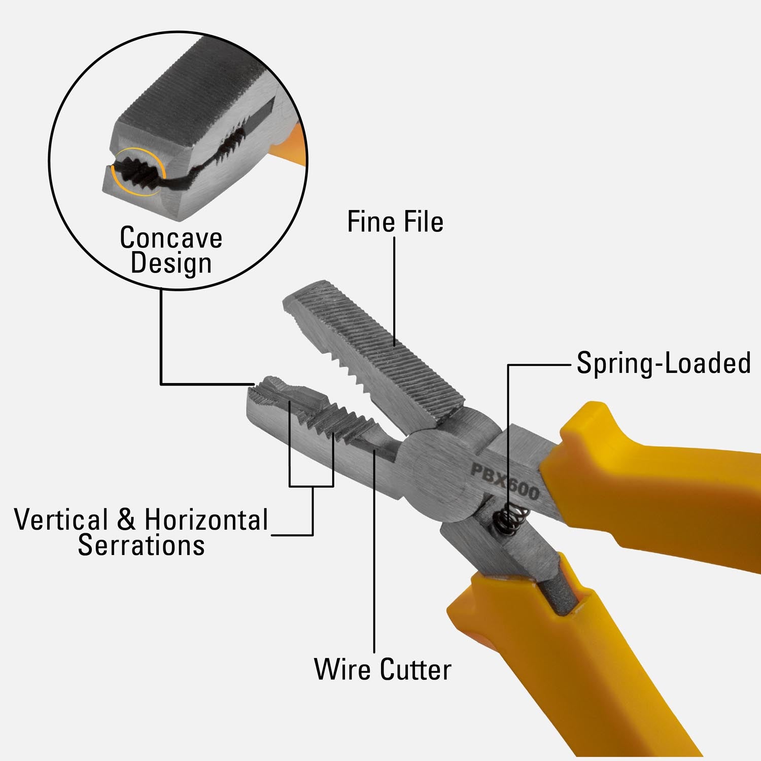Extractor - Pinzas para Tornillos, 7" (17.78 cm)
