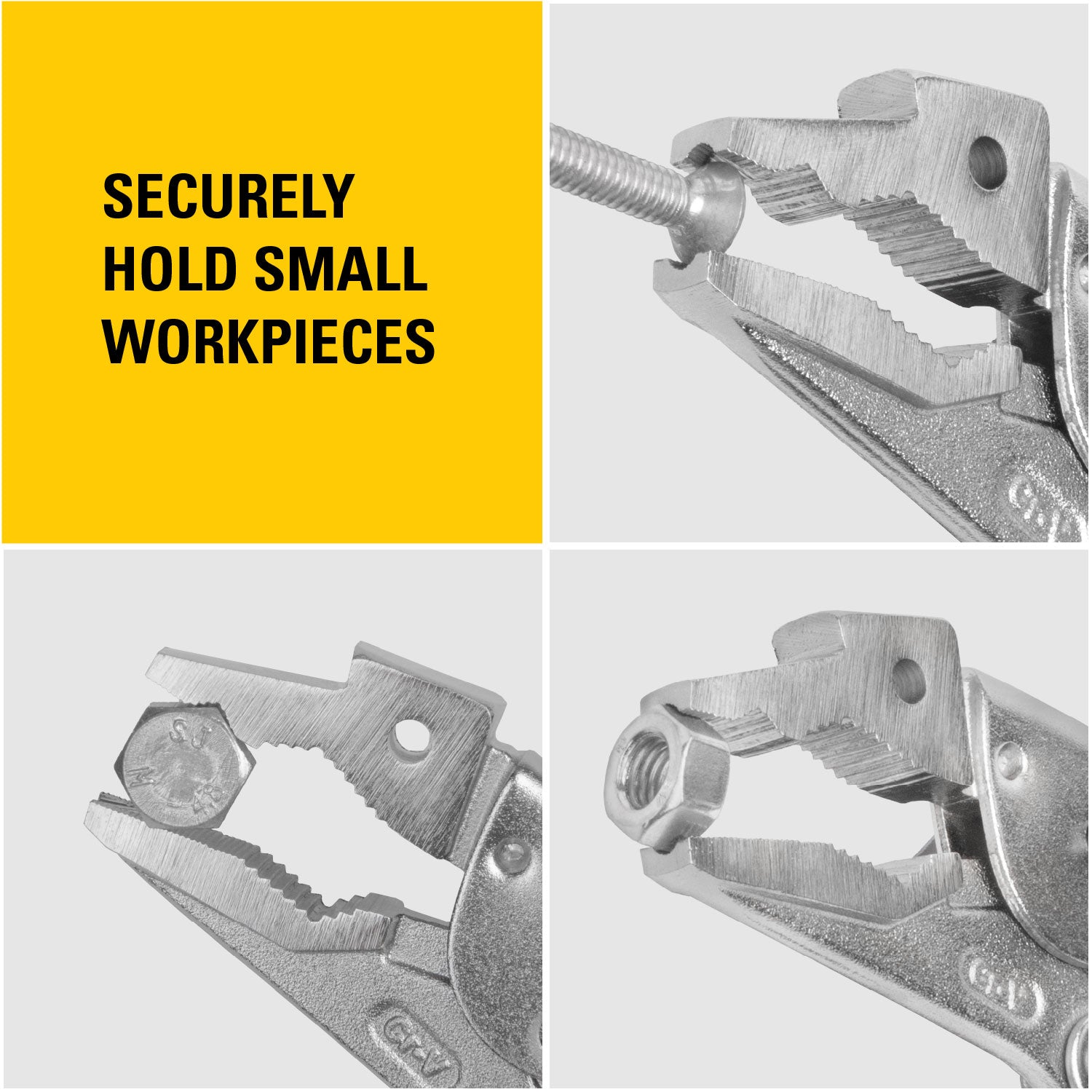 Pinzas de Bloqueo Extractoras, 7" (17.78 cm)