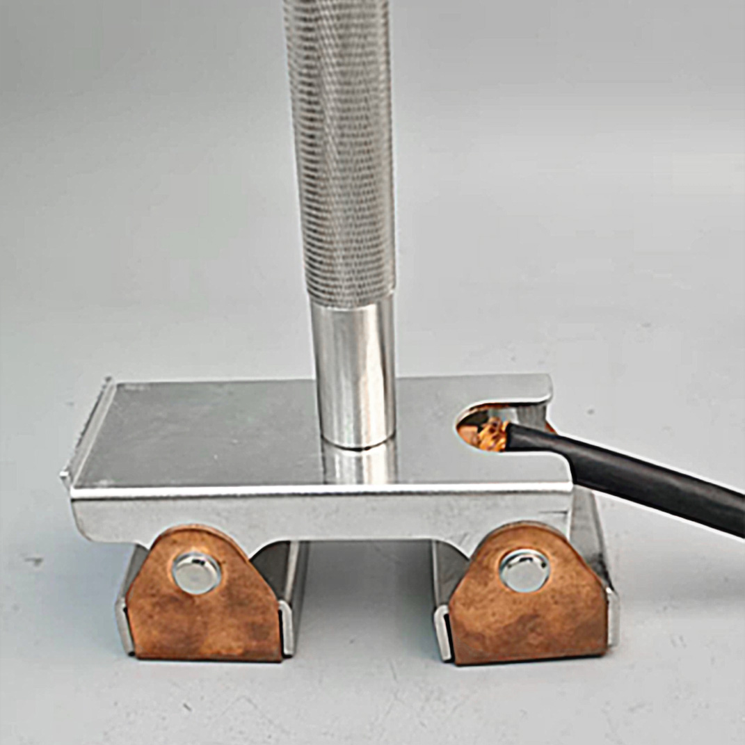 V-Pad Magnética en V de Tierra para Alta Temperatura