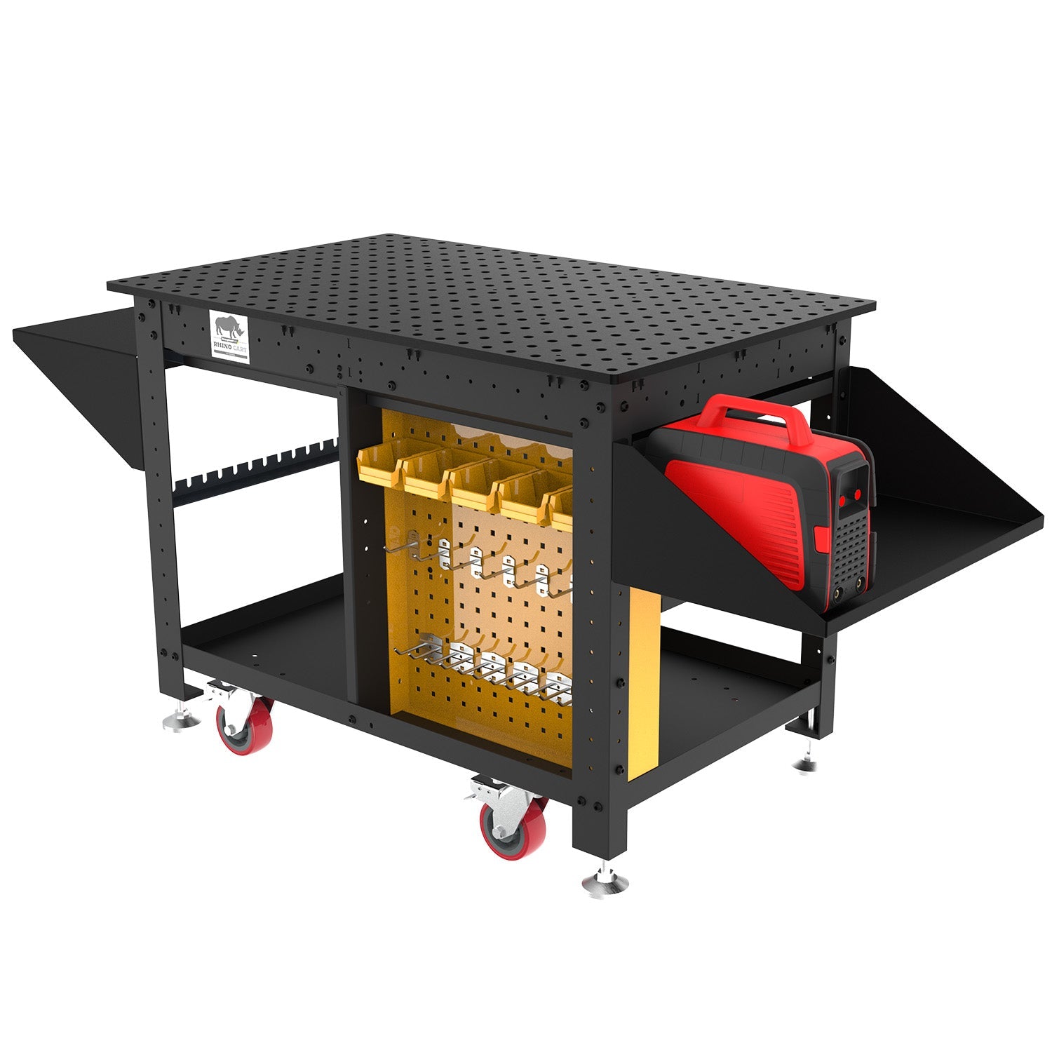 Estantes Accesorios para Rhino Cart, Paquete Doble