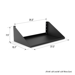 Estantes Accesorios para Rhino Cart, Paquete Doble