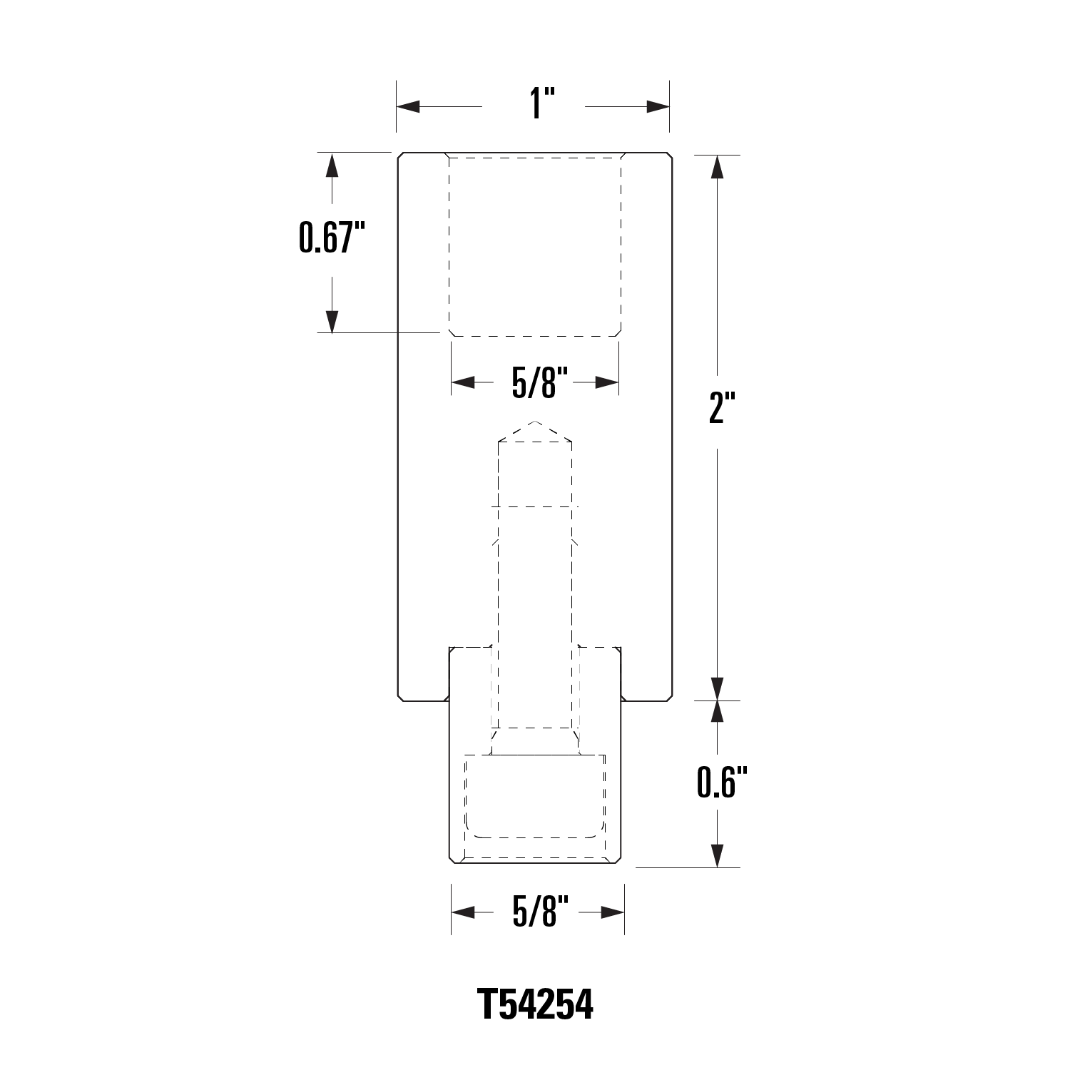 Topes, Fit 5/8 Holes