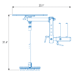 Plataformas Giratorias para Rhino Cart