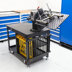 Mini Rotary Mesas de Posicionamiento, 300 lb Capacidad