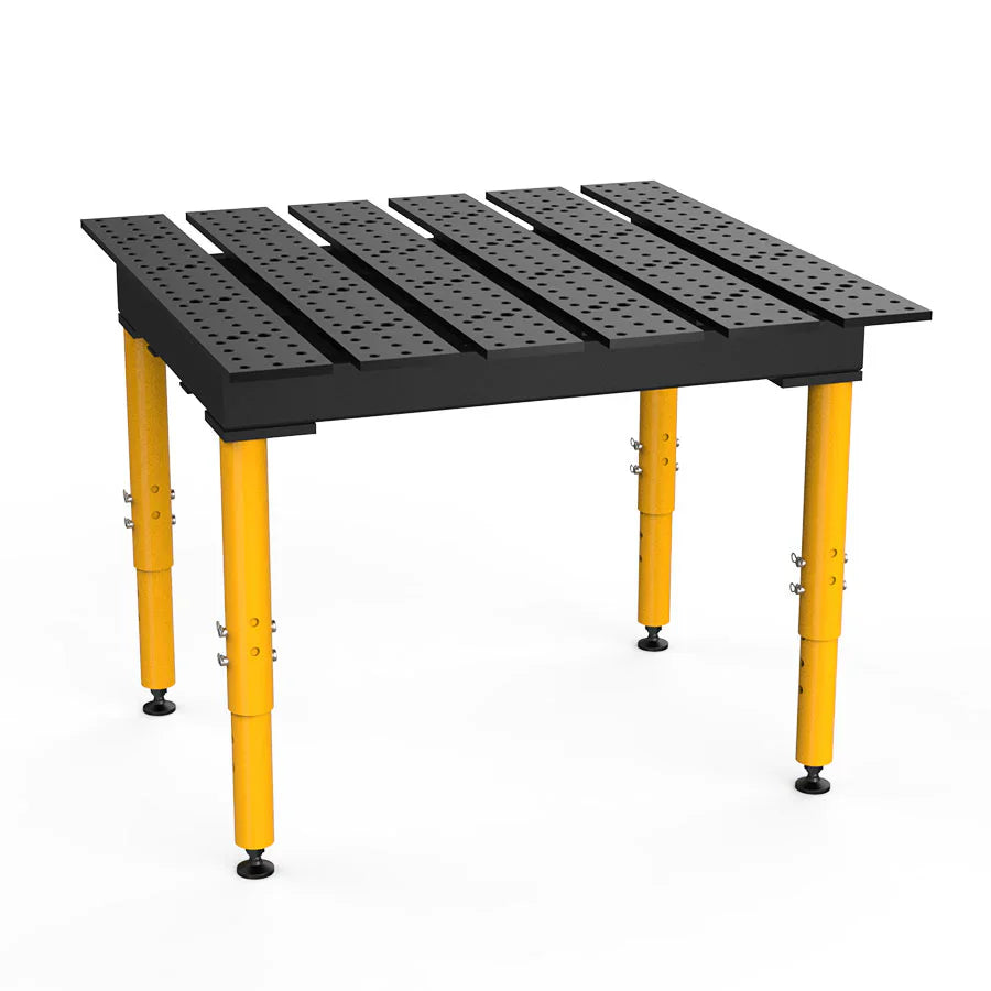 Mesas Para Soldar "MAX" Ranurado (4' × 4') - Sistema 5/8"