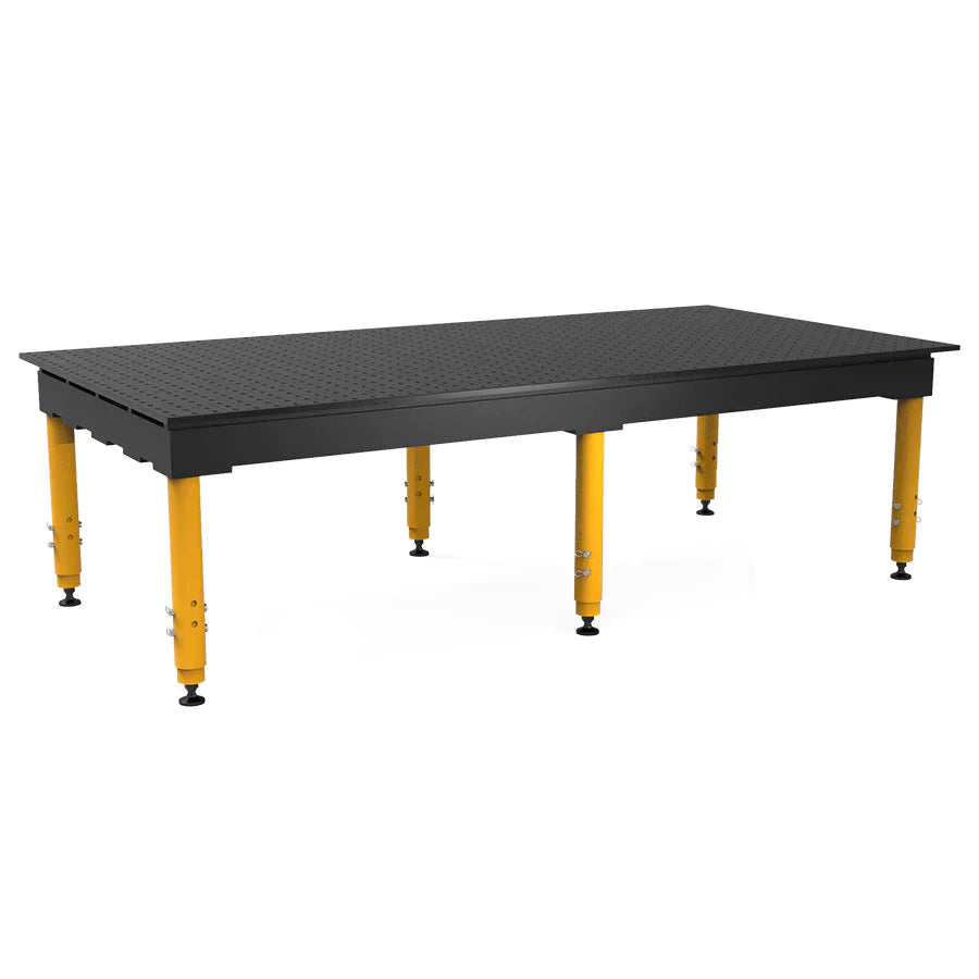 Nitridado 8 by 4 ft max table with Ajustable legs