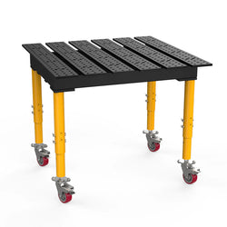 Mesas Para Soldar "MAX" Ranurado (4' × 4') - Sistema 5/8"