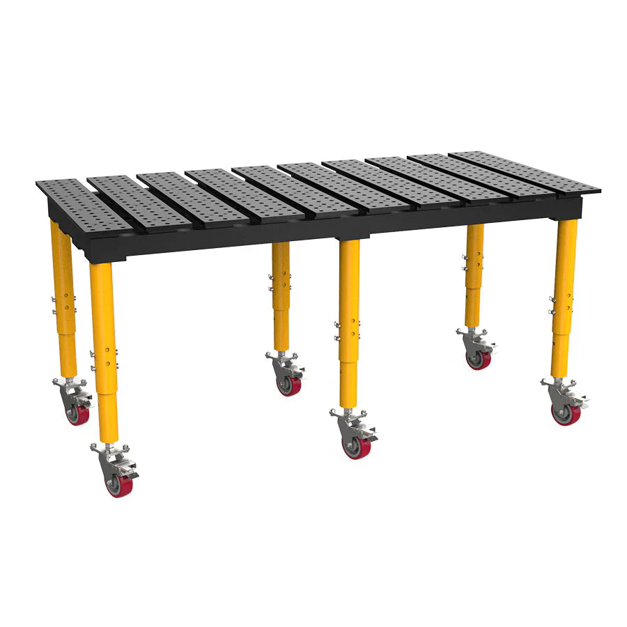 Mesas Para Soldar "MAX" Ranurado (6-1/2' × 3') - Sistema 5/8"