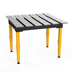 Mesas Para Soldar "MAX" Ranurado (4' × 4') - Sistema 5/8"