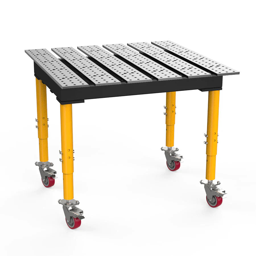 Mesas Para Soldar "MAX" Ranurado (4' × 4') - Sistema 5/8"