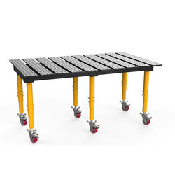 Mesas Para Soldar "MAX" Ranurado (6-1/2' × 4') - Sistema 5/8"