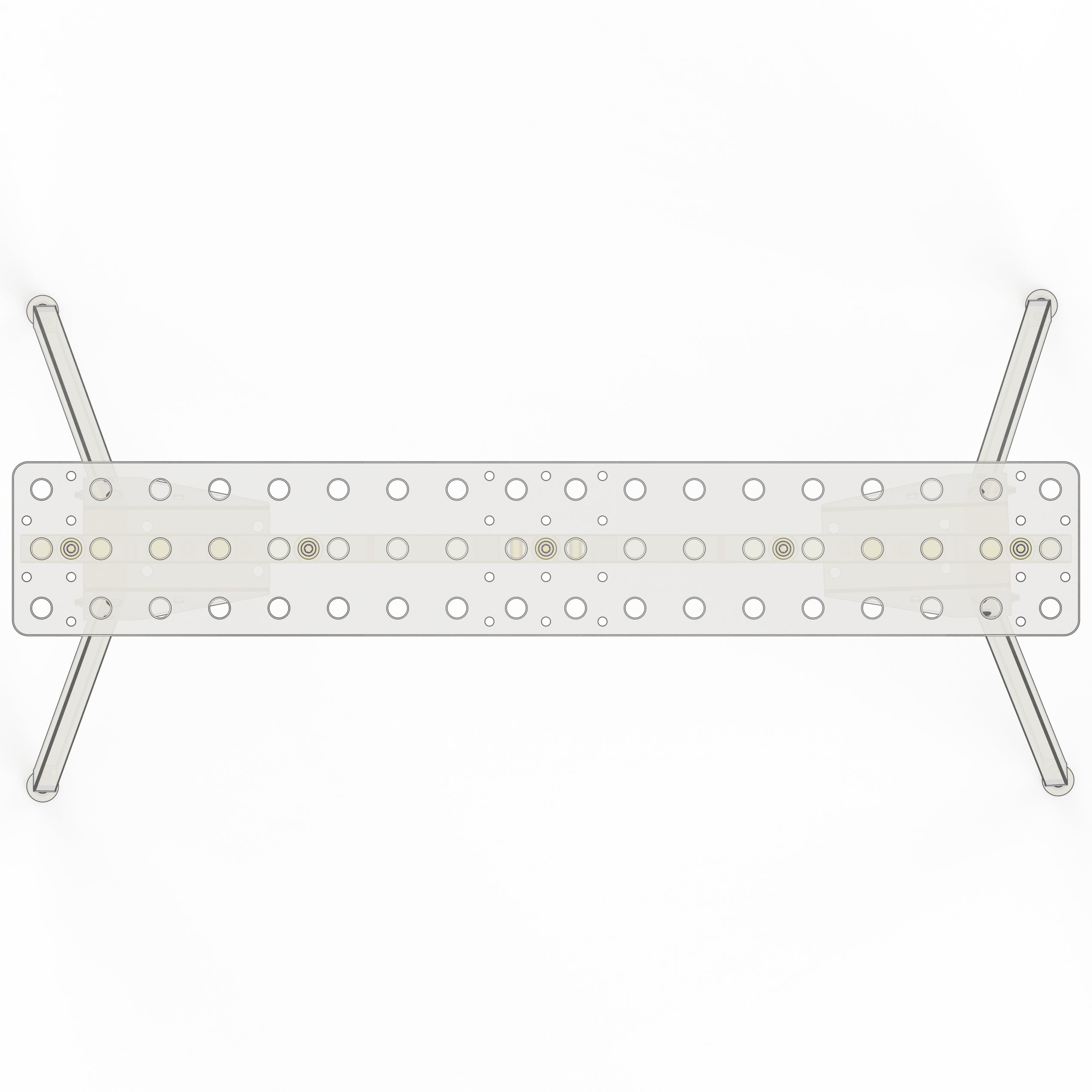 Kit de Caballete Scout 36, (36" x 6") (91.44 cm x 15.24 cm) Sistema de 5/8"