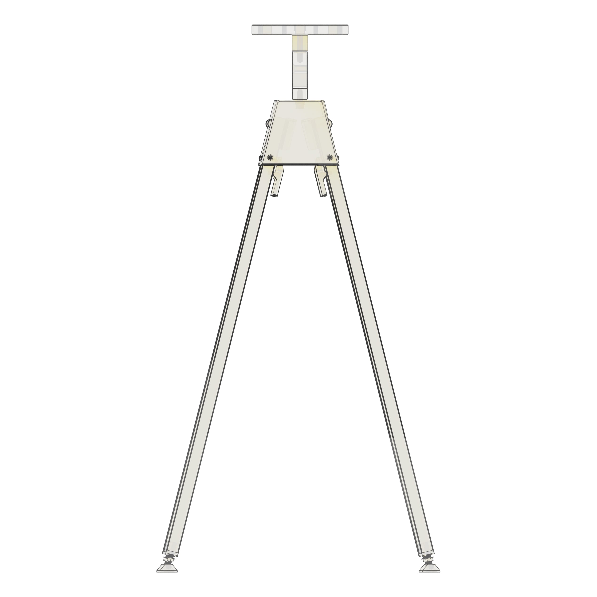 Kit de Caballete Scout 36, (36" x 6") (91.44 cm x 15.24 cm) Sistema de 5/8"