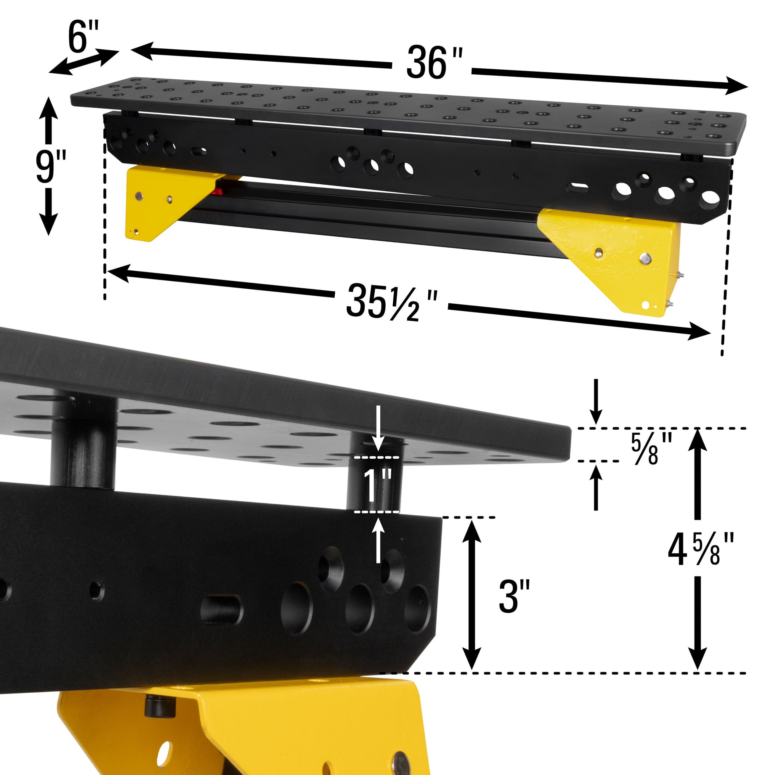 Kit de Caballete Scout Duo + Fijación, Sistema de 5/8" (1.59 cm)