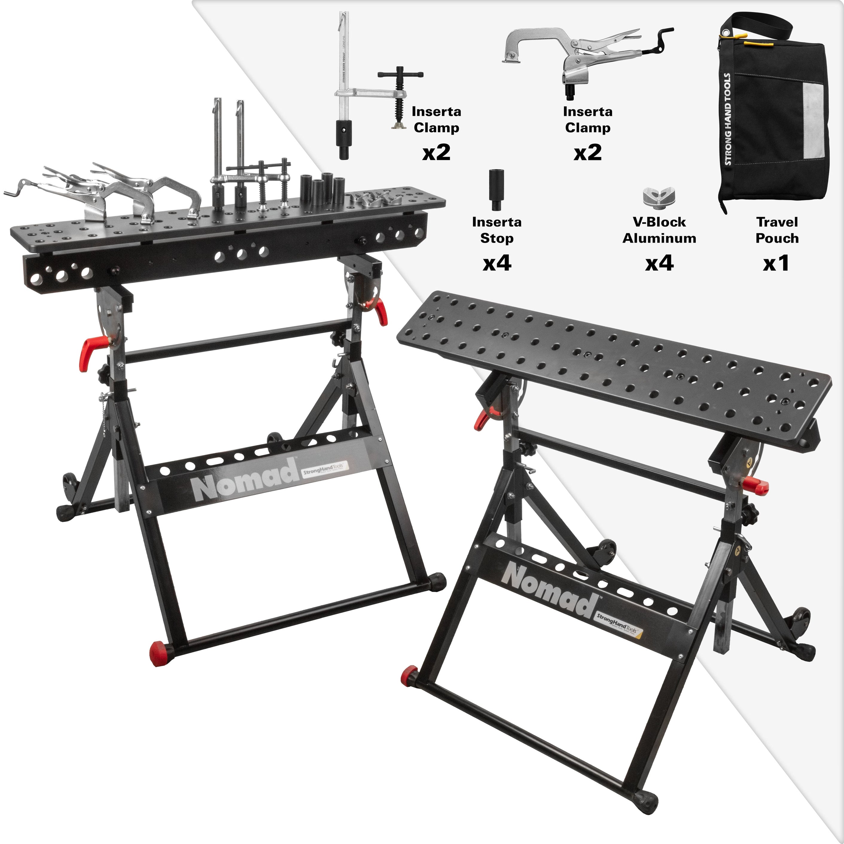 Kit de Caballete Scout Duo + Fijación, Sistema de 5/8
