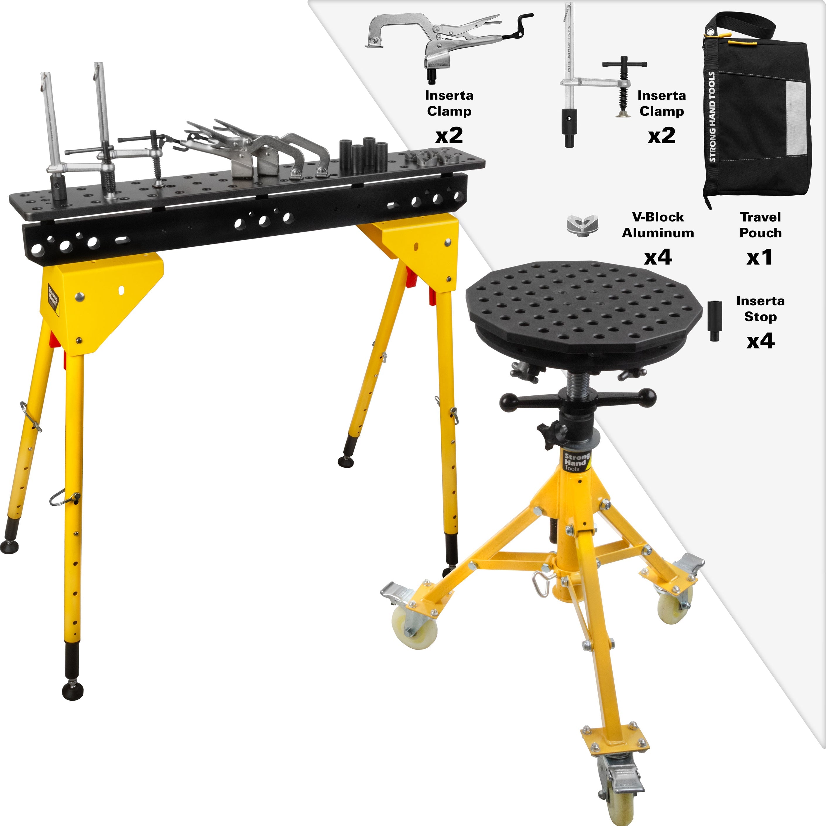Kit de Caballete Scout Duo + Fijación, Sistema de 5/8