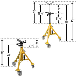 Trípode Scout, 14" (35.56 cm) de Diámetro, Soporte de Trabajo, Sistema de 5/8"