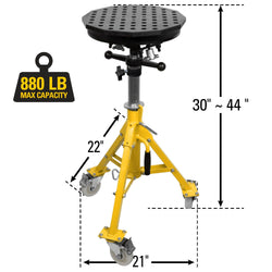 Trípode Scout, 14" (35.56 cm) de Diámetro, Soporte de Trabajo, Sistema de 5/8"
