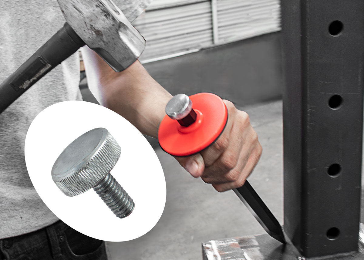 Cincel de 4" (10.16 cm) con Extensión de Martillo Deslizante
