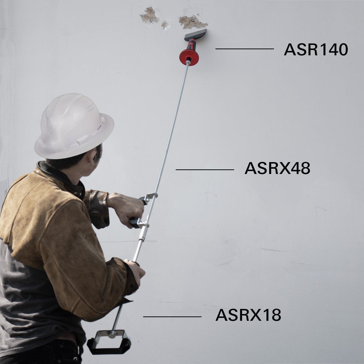 Cincel de 2" (5.08 cm) con Extensión de Martillo Deslizante