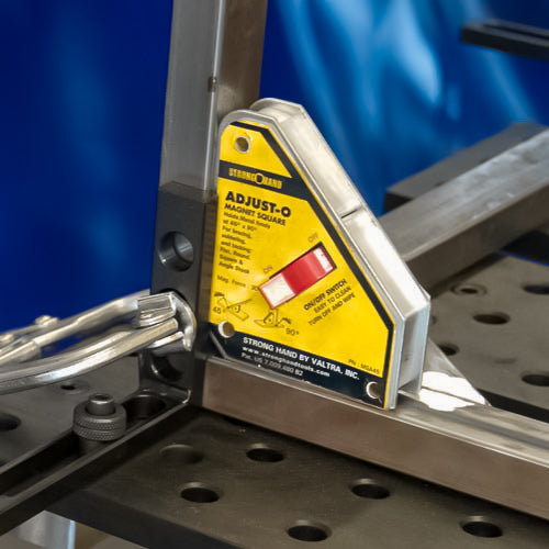 Adjust-O Escuadra Magnética, 45°/90° (11.2 x 9.7 x 2.5 cm) Fuerza de Atracción Máx. 65 lb (29.5 kg), MSA45