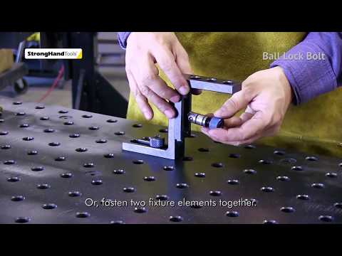 Ball Lock Bolts, Fit 5/8 Holes