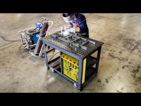 48" x 30"(122 x 76 cm) Rhino Cart - Sistema 5/8"