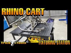48" x 30" Rhino Cart + Kit de Sujeción de 66 pzas. - Sistema 5/8"