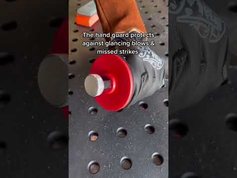 Cincel de Punta con Protector de Mano