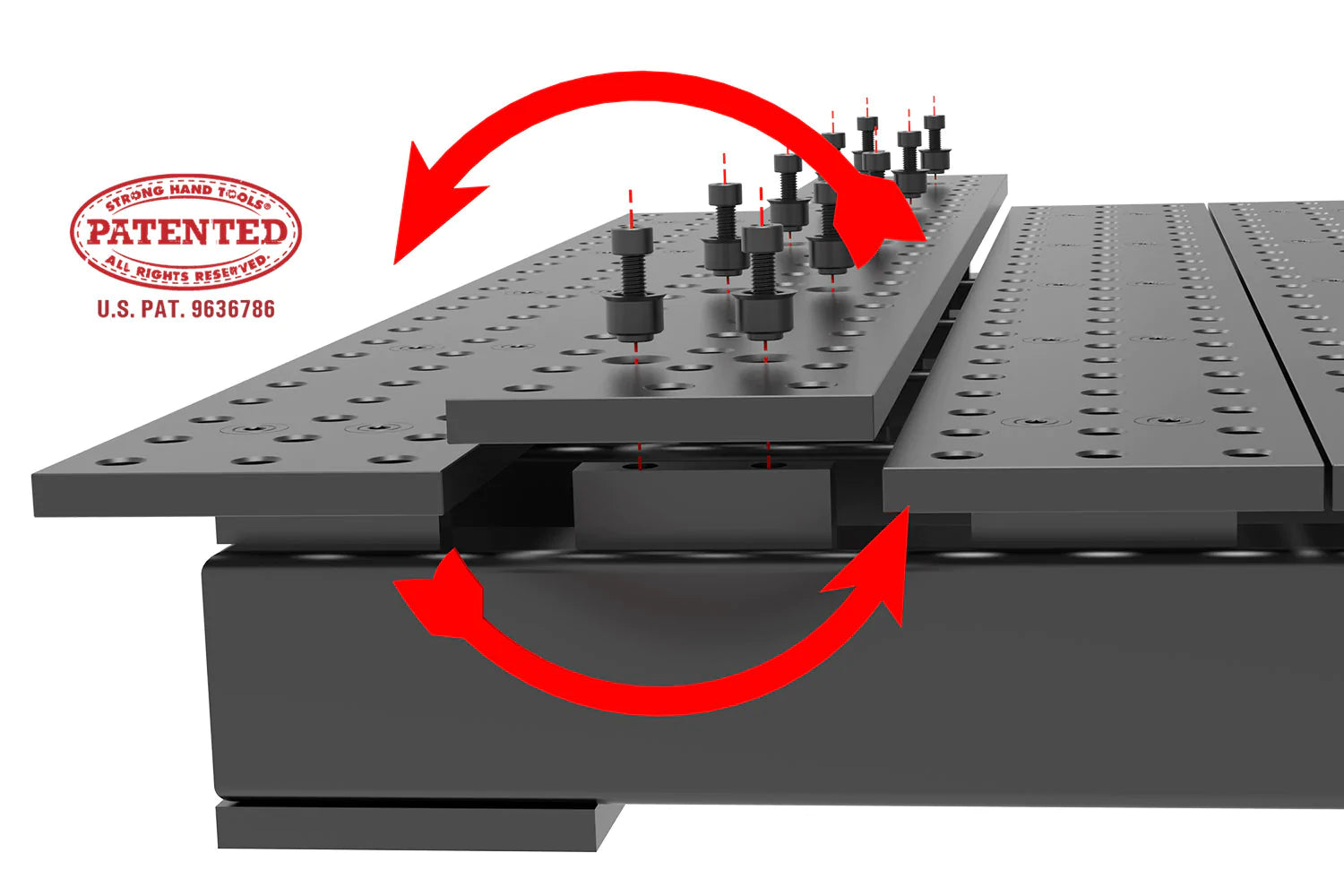Table Plate Mounting Kits, Fit 5/8 Holes