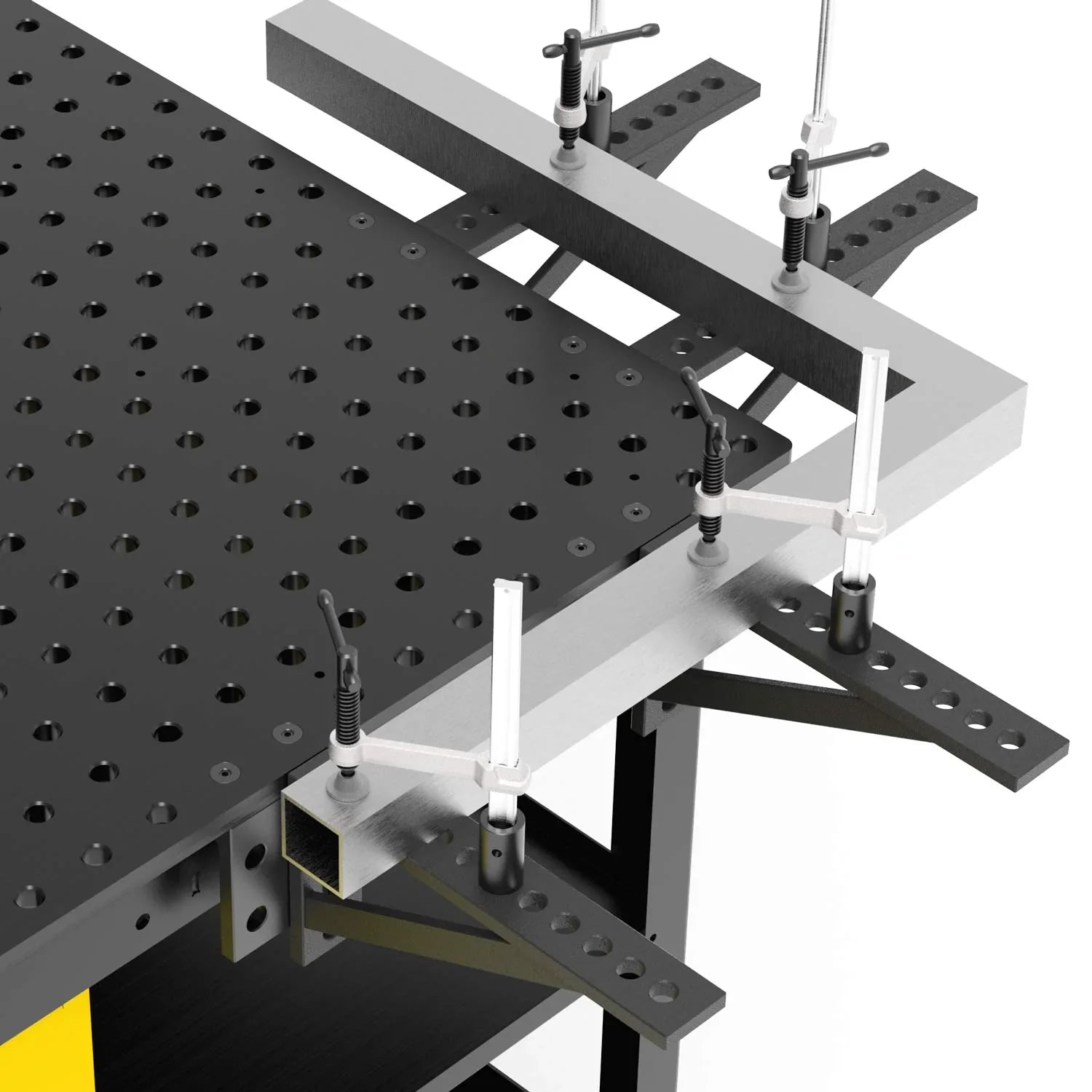 Side Brackets, 5/8 Holes, mounting on MAX and Rhino Carts