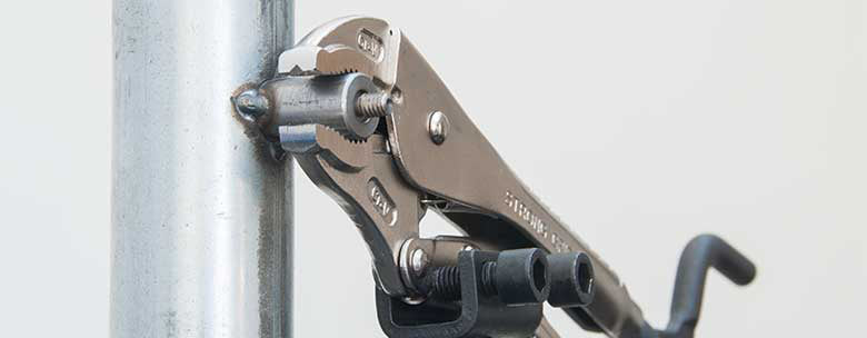 Pinzas de Mordaza en C, 10" (25.4 cm)