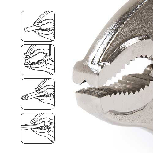 Pinzas de Mordaza en C, 10" (25.4 cm)