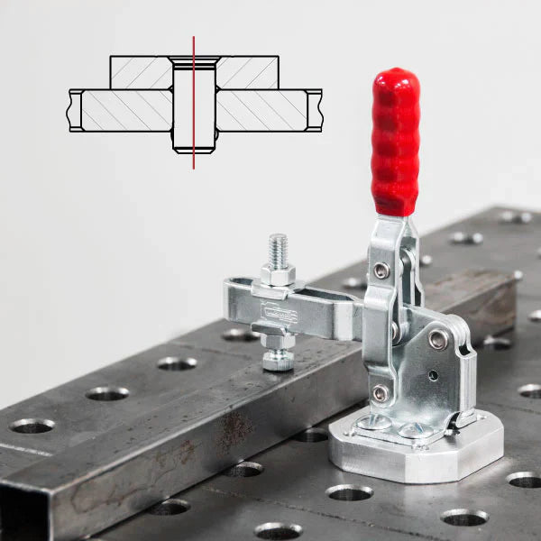 Ajustable Mounting Base for Toggle Clamps, Fits 5/8 Holes