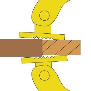 Prensa Tiburón de Agarre Seguro, 127 mm
