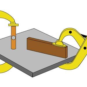 Prensa Tiburón de Agarre Seguro, 127 mm