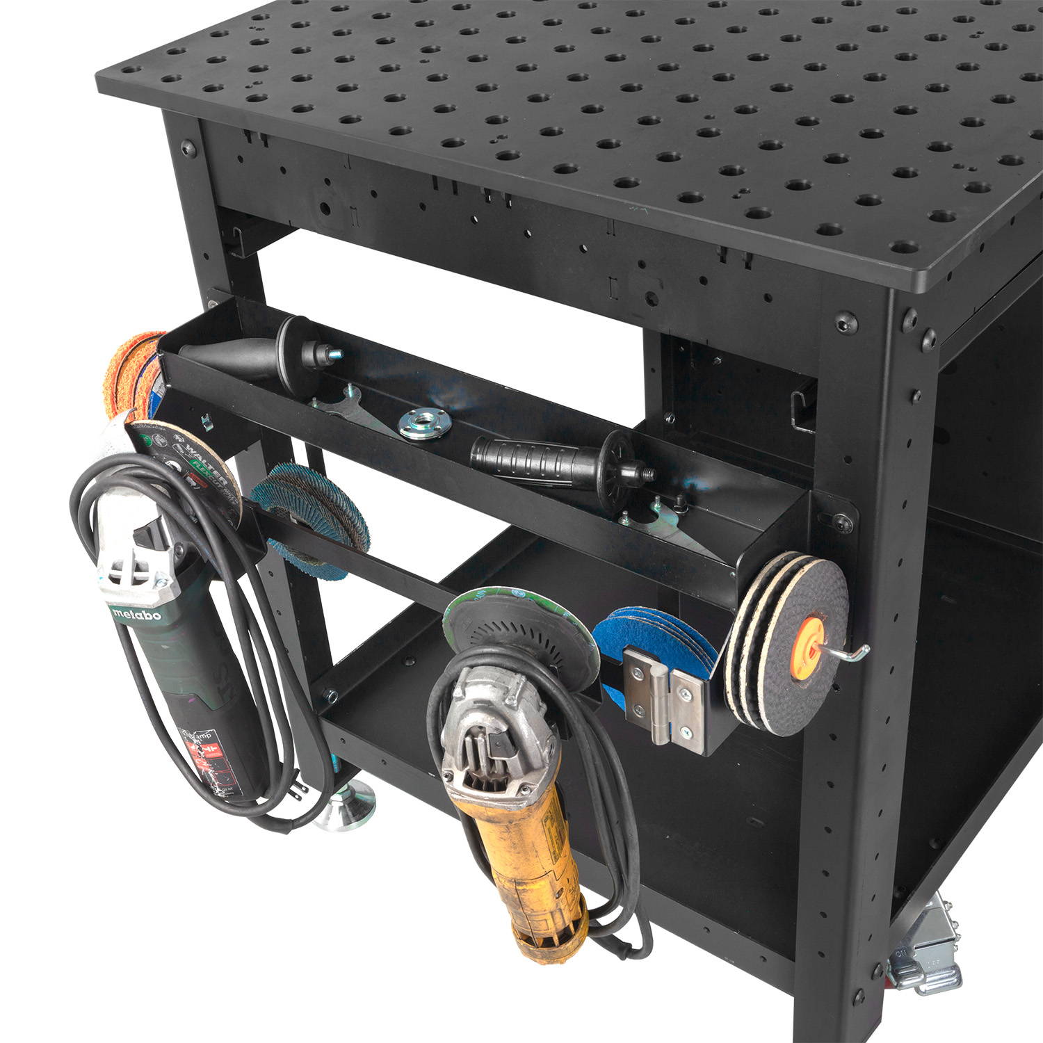 60" x 30"(152 x 76 cm) Rhino Cart + Kit de Sujeción de 66 pzas. - Sistema 5/8"