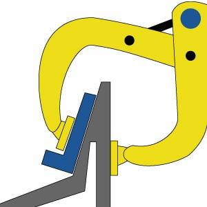 Prensa Tiburón de Agarre Seguro, 127 mm