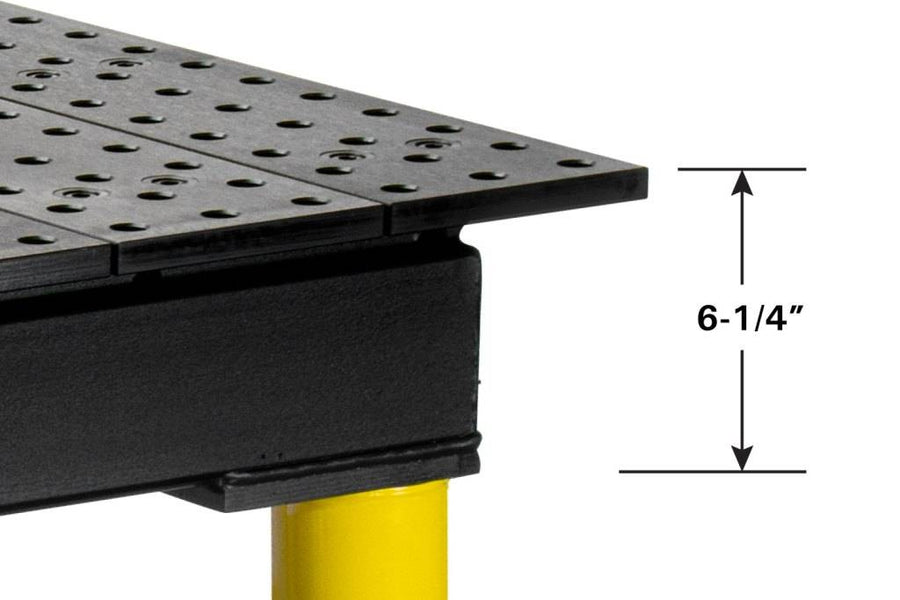 Mesas Para Soldar "MAX", 5' × 3'(152 x 91 cm) - Sistema 5/8"